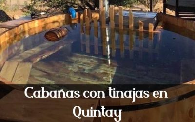 cabañas con tinajas en quintay la quinta region