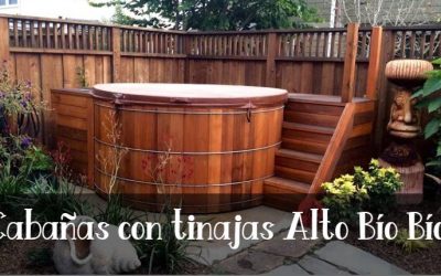 Cabañas con tinajas Alto Bío Bío