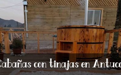 Cabañas con tinajas en Antuco