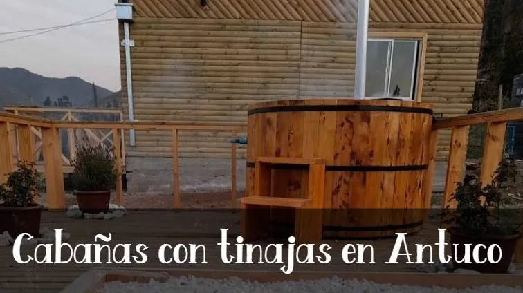 Cabañas con tinajas en Antuco