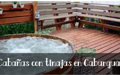 Cabañas con tinajas en Caburgua