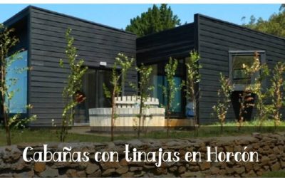 Cabañas con tinajas en Horcón