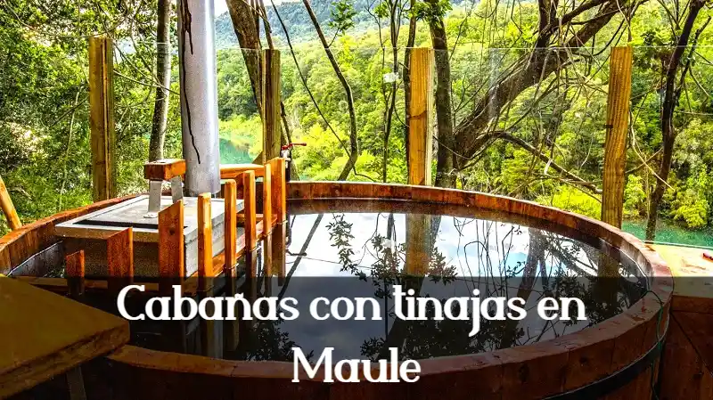 Cabañas con tinajas en Maule