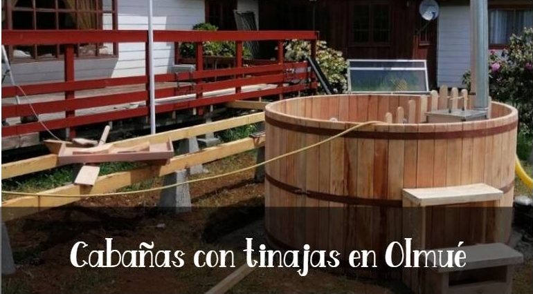 Cabañas con tinajas privadas en Olmué