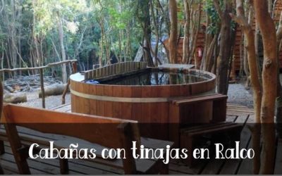 Cabañas con tinajas en Ralco