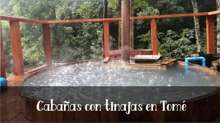 Cabañas con tinajas en Tomé