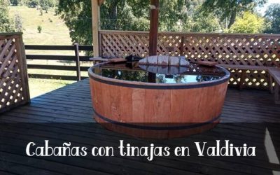 Cabañas con tinajas en Valdivia