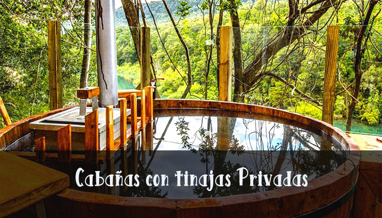 cabanas con tinajas privadas